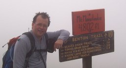 David White on Mt. Moosilauke